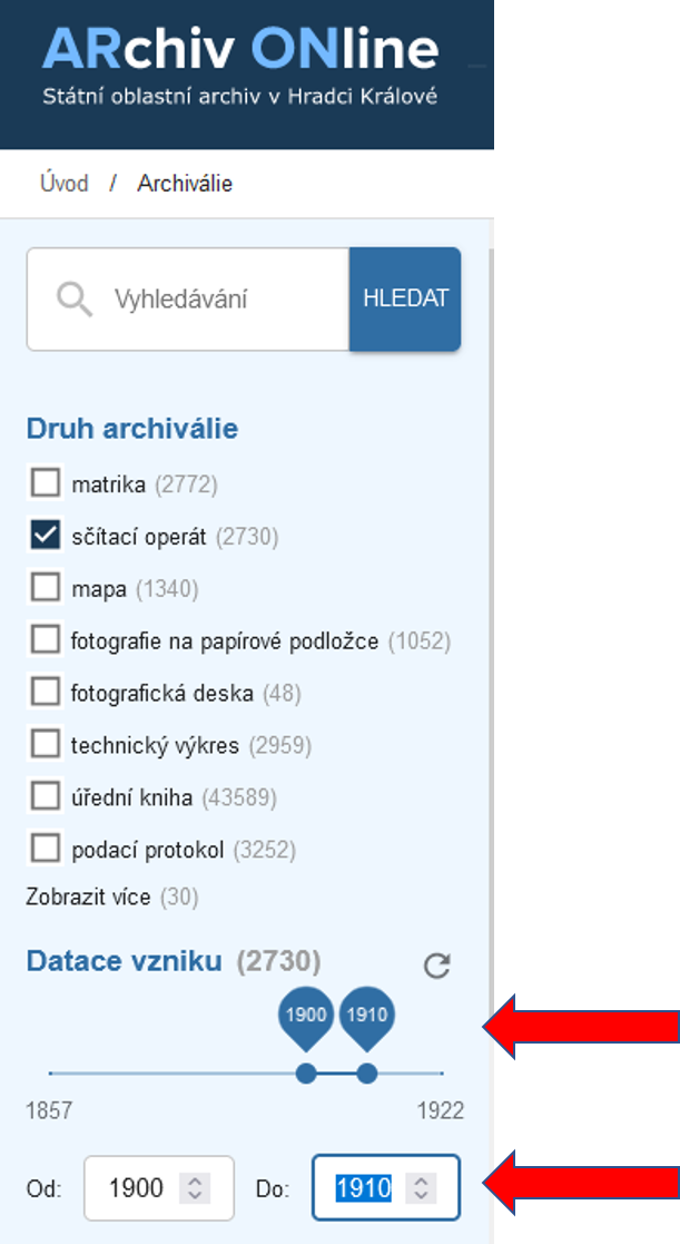 Datace sč&iacute;tac&iacute;ho oper&aacute;tu